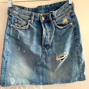 Denim Skirt